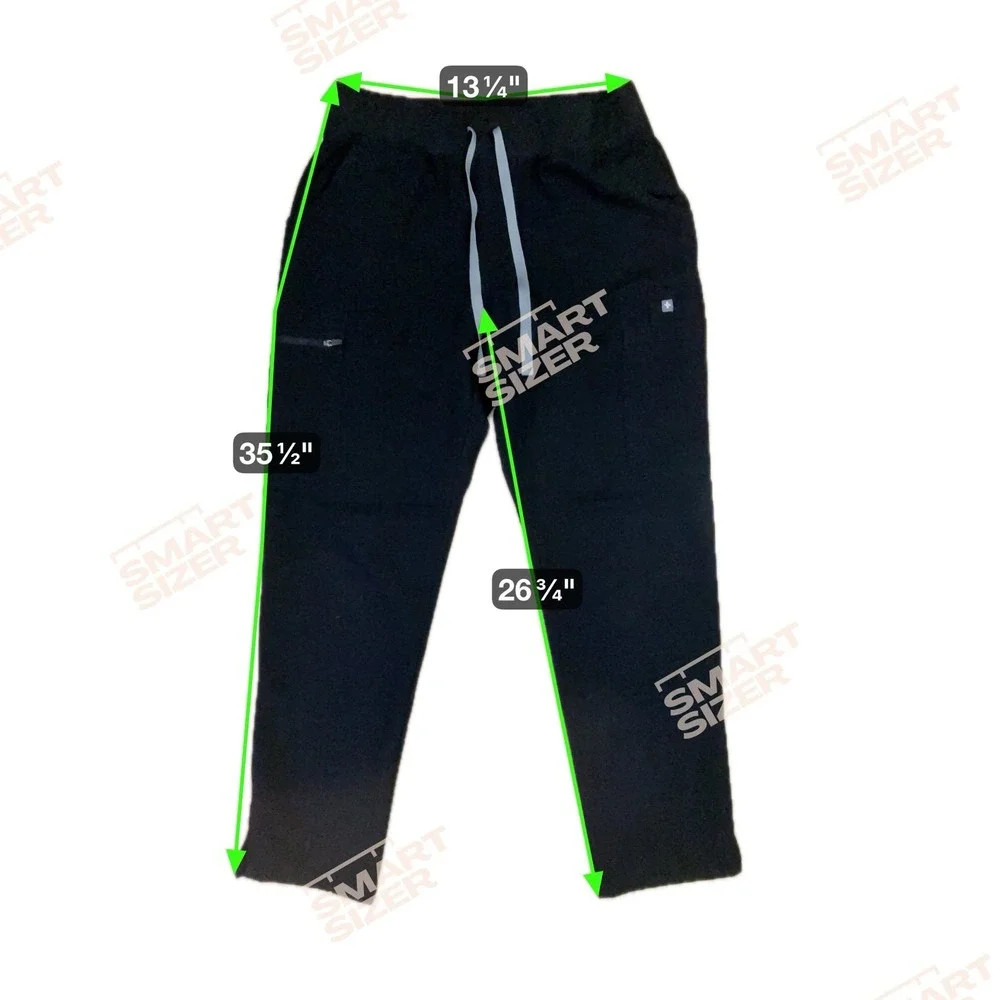 FIGS YOLA SKINNY M/P BLACK‎